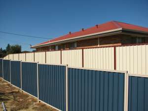 Colorbond fencing