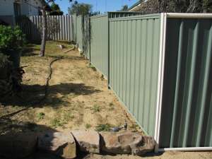 Colorbond fencing